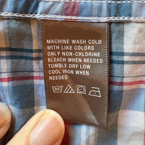 Onward Reserve men’s plaid short sleeve button down shirt- men’s medium - Picture 7 of 15